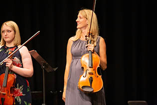 2nd Final Concert: Cornelia Glassl switching to viola
